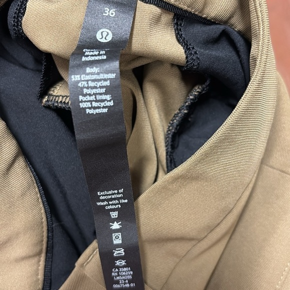 Lululemon ABC Classic-Fit Trouser in Warpstreme waist size 36 - Picture 6 of 8